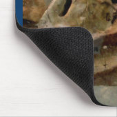 Dino Skull Ölgemälde Mousepad (Ecke)