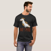 Dino S'more Marshmallow Dinosaur T Rex Joke T-Shirt (Vorne ganz)