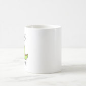 Dino-sour Funny Dinosaur Pun Kaffeetasse (Mittel)