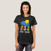 Dino Squad Future Paleontologe Fossil Dinosaur T-Shirt (Vorne ganz)
