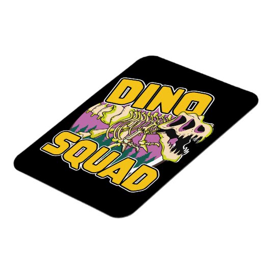 Dino Squad Logo Magnet (Linke Seite)