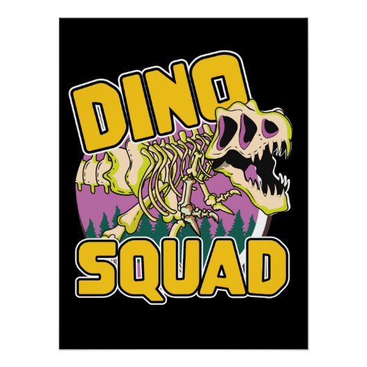 Dino Squad Logo Poster (Vorderseite)