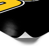 Dino Squad Logo Poster (Ecke)