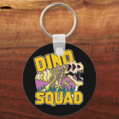 Dino Squad Logo Schlüsselanhänger (Vorderseite)