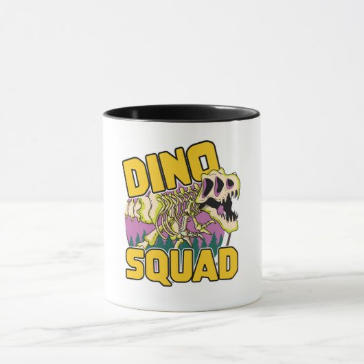 Dino Squad Logo Tasse (Zentrum)