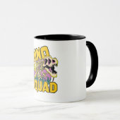 Dino Squad Logo Tasse (VorderseiteRechts)
