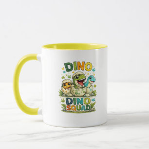 Dino Squad Süße Baby-Dinosaurier-Kaffeetasse Tasse