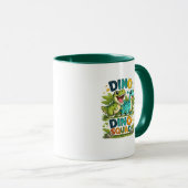 Dino Squad Süße Dinosaurier Kaffeetasse (VorderseiteRechts)