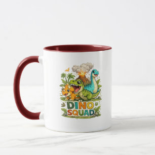Dino Squad Süße Dinosaurier Kaffeetasse