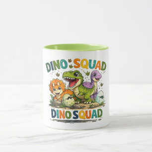 Dino Squad Süße Dinosaurier Kaffeetasse