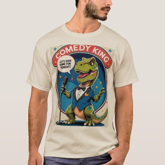 Dino Stand-Up Star T-Shirt (Vorderseite)