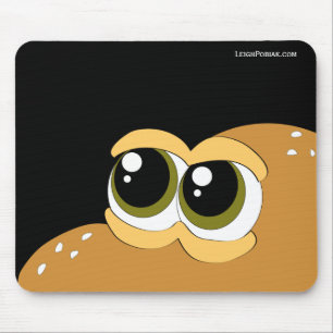 Dino stellen mousepad gegenüber