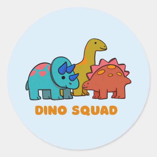 Dino Sticker (Vorderseite)