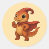 Dino Sticker Sheet – Kammli Hero Held Kollektion (Vorderseite)