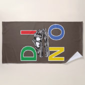 DINO - Strandtuch (Vorderseite)