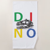 DINO - Strandtuch (Vorderseite)