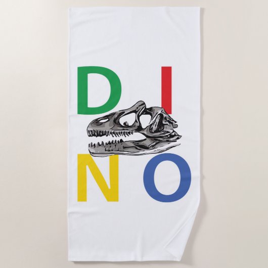 DINO - Strandtuch (Vorderseite)