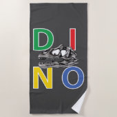 DINO - Strandtuch (Vorderseite)