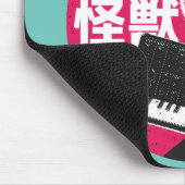 Dino Synth Musician Mousepad (Ecke)