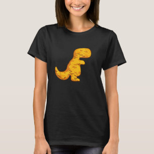 Dino T-Rex Chicken Nugget Muster Lustiger Dino Tyr T-Shirt