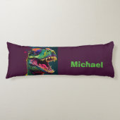 Dino T Rex niedlich prähistorisch Seitenschläferkissen (Vorderseite)