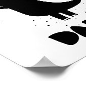 Dino tanzen poster (Ecke)