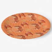 Dino Tellers & Bowls Pappteller (Schrägansicht)