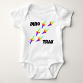 DINO TRAX ONE STÜCK BABY STRAMPLER (Vorderseite)