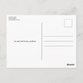 Dino Trex Jurassic Boy Dinosaur Birthday Postkarte (Rückseite)