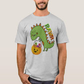 Dino Trick oder Treat T-Shirt (Vorderseite)