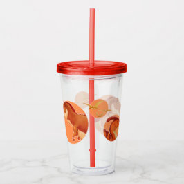Dino Tumbler Acryltrinkbecher