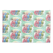 Dino Typs Dinosaurier Kissenkoffer Kissenbezug (Rückseite)