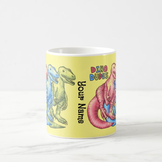 Dino Typs Dinosaurs Tasse (Mittel)