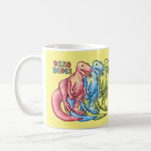 Dino Typs Dinosaurs Tasse (Links)