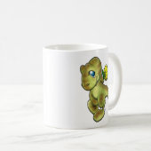 Dino u. Blume Kaffeetasse (VorderseiteRechts)