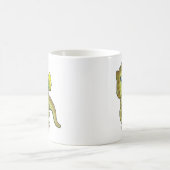 Dino u. Blume Kaffeetasse (Mittel)