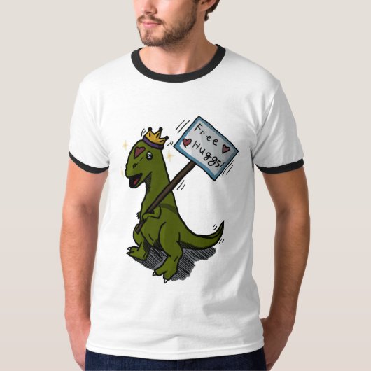 Dino-Umarmungen! T-Shirt (Vorderseite)