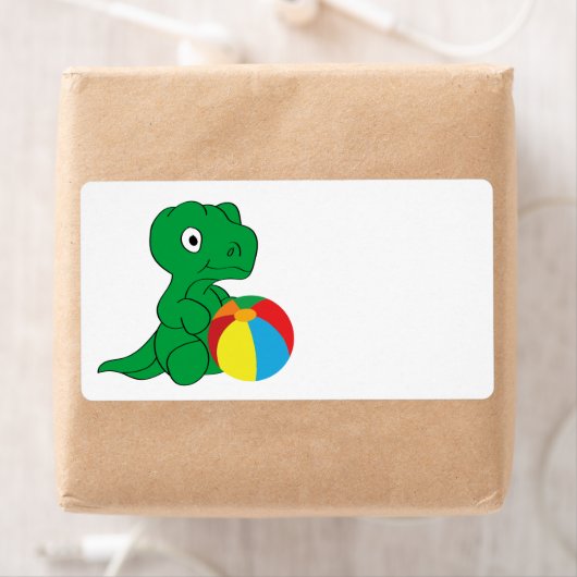 Dino und Ball (Insitu)