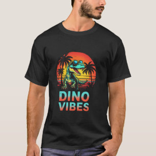 DINO VIBES Retro Dinosaurier T-Shirt
