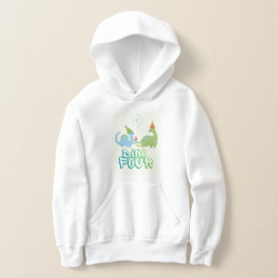 Dino Vier Geburtstags Hoodie
