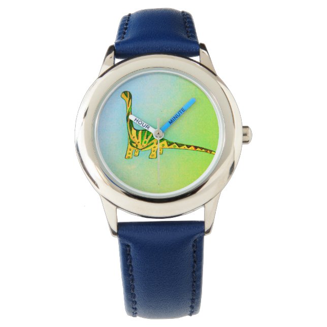 Dino Watch Armbanduhr (Vorderseite)
