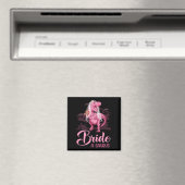 Dino Wedding Bride A Saurus Dinosaur Funny Geschen Magnet (In Situ (Geschirrspüler))