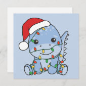 Dino Weihnachten Wintertiere Holiday Dinos (Vorne/Hinten)