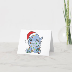 Dino Weihnachten Wintertiere Holiday Dinos