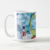 Dino Weihnachts-Tasse Kaffeetasse (Links)