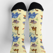 Dino World Crew Socks Socken (Oben)