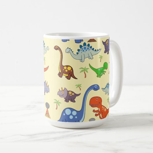 Dino World Tasse (VorderseiteRechts)