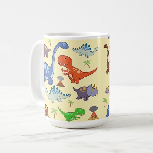 Dino World Tasse (Vorderseite Links)