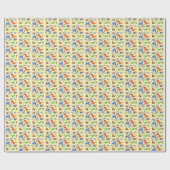 Dino World Wrapping Paper Geschenkpapier (Flach)