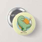 Dino-Wunde Button (Vorne & Hinten)